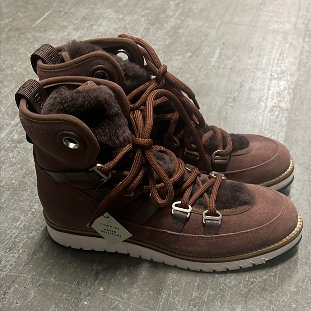 Cole Haan Brown Winter Boots